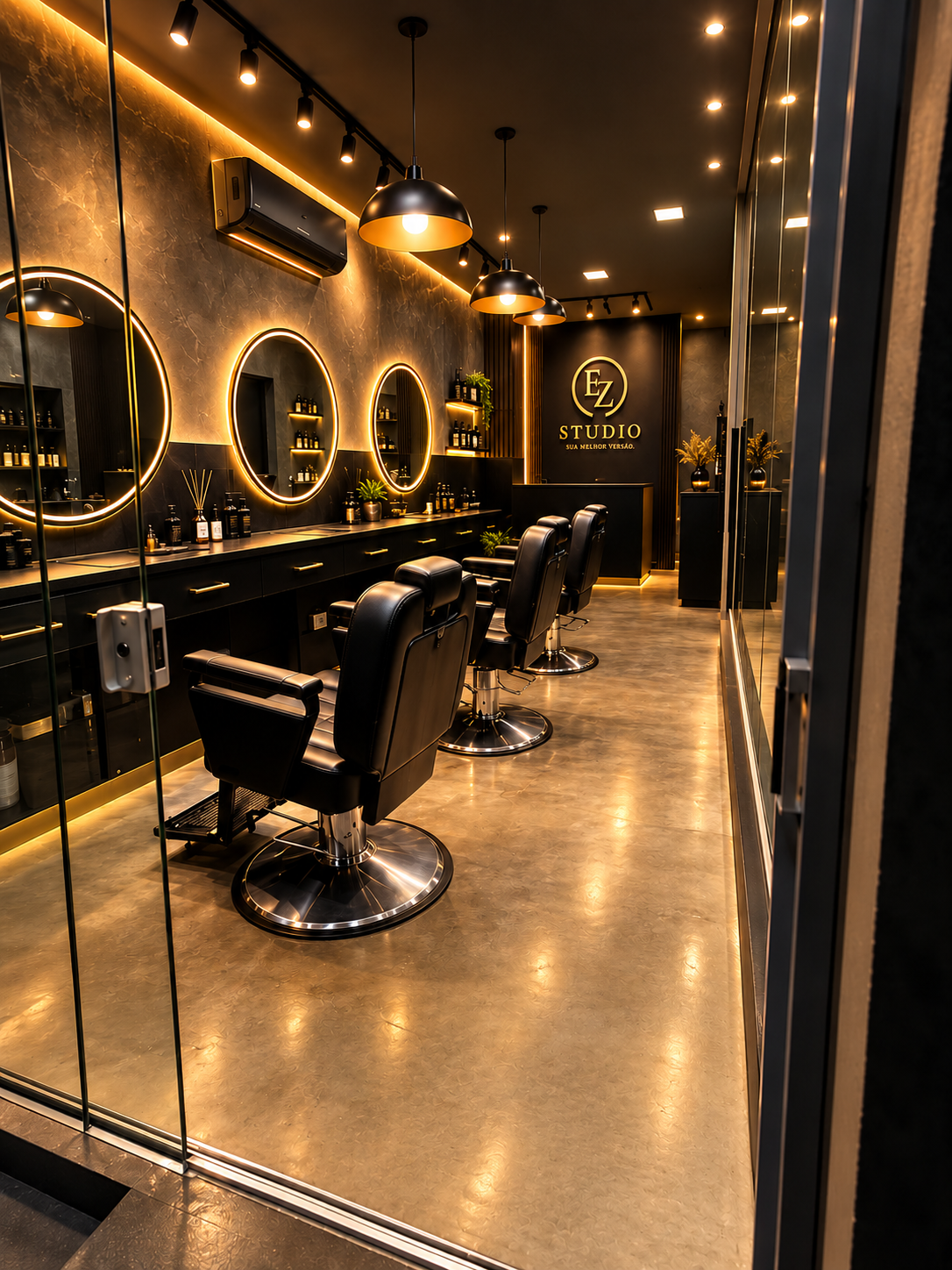 Interior do EZ Studio
